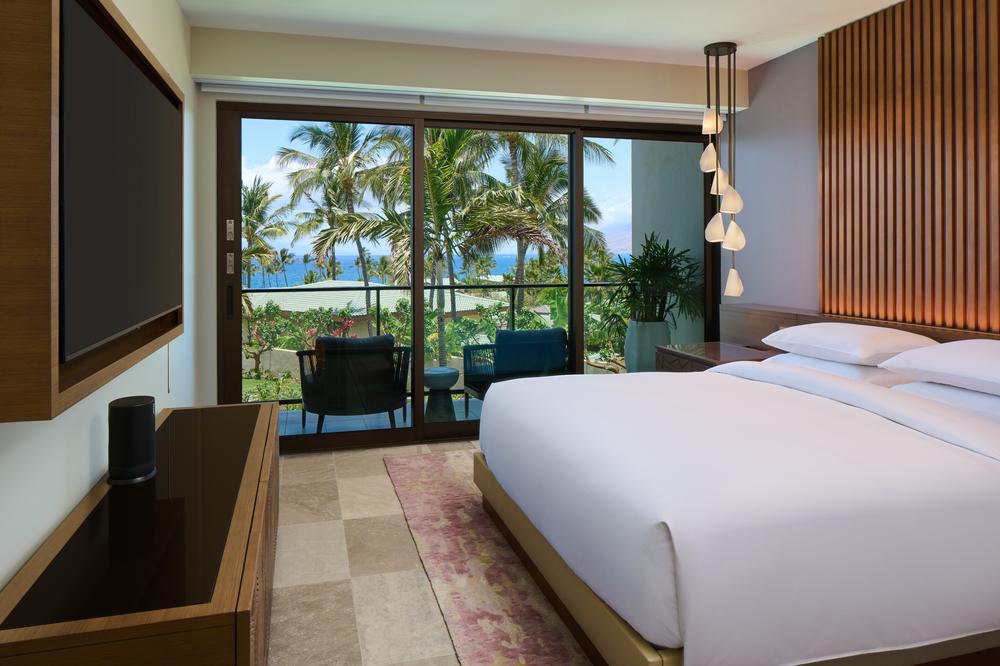 King bedroom at Wakea, an Inspirato Andaz Maui villa at Andaz Maui at Wailea Resort.