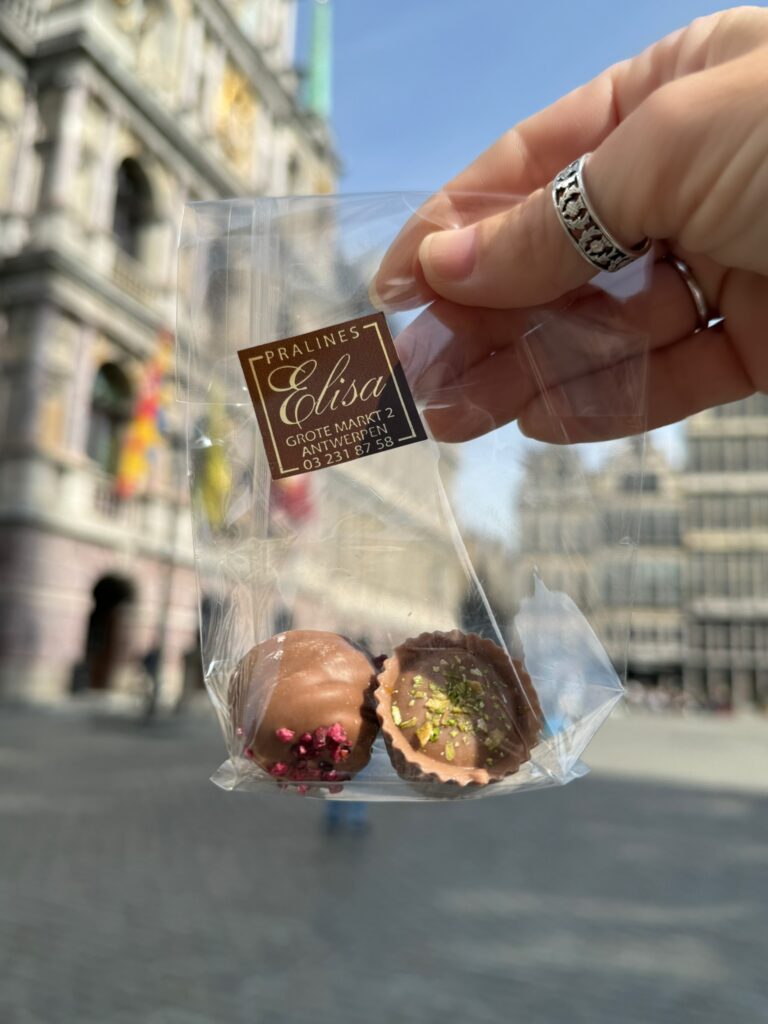 Delicious chocolate treats members enjoyed on this experience