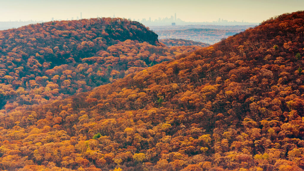 Hudson Valley, New York in the fall