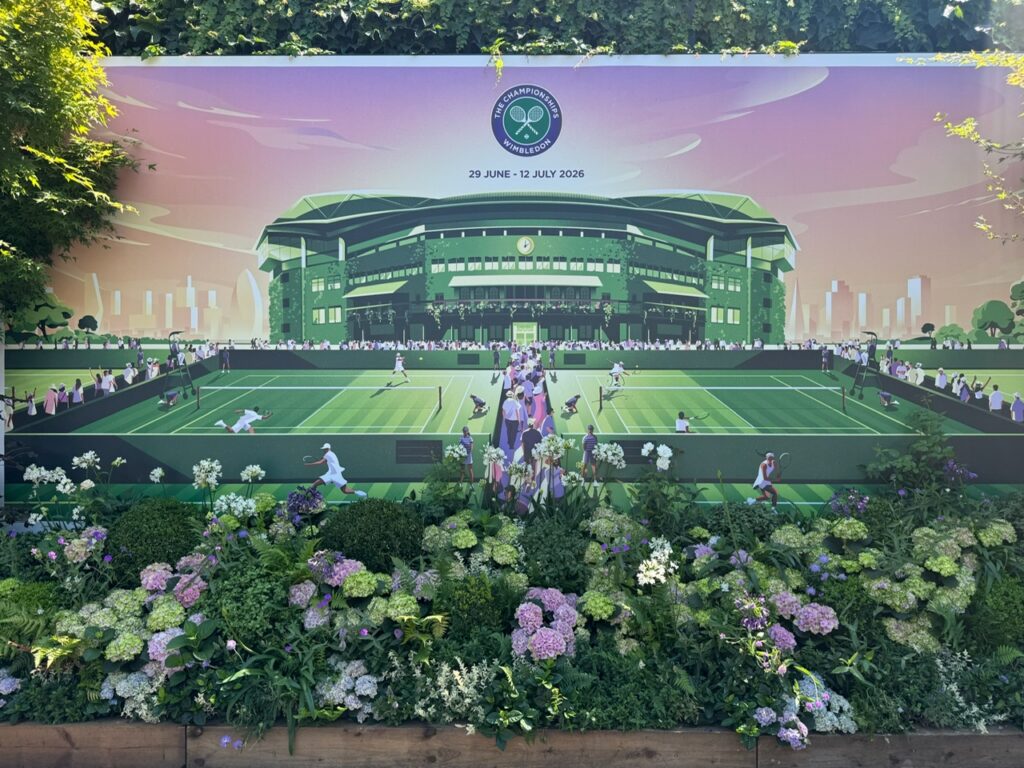 wimbledon mural