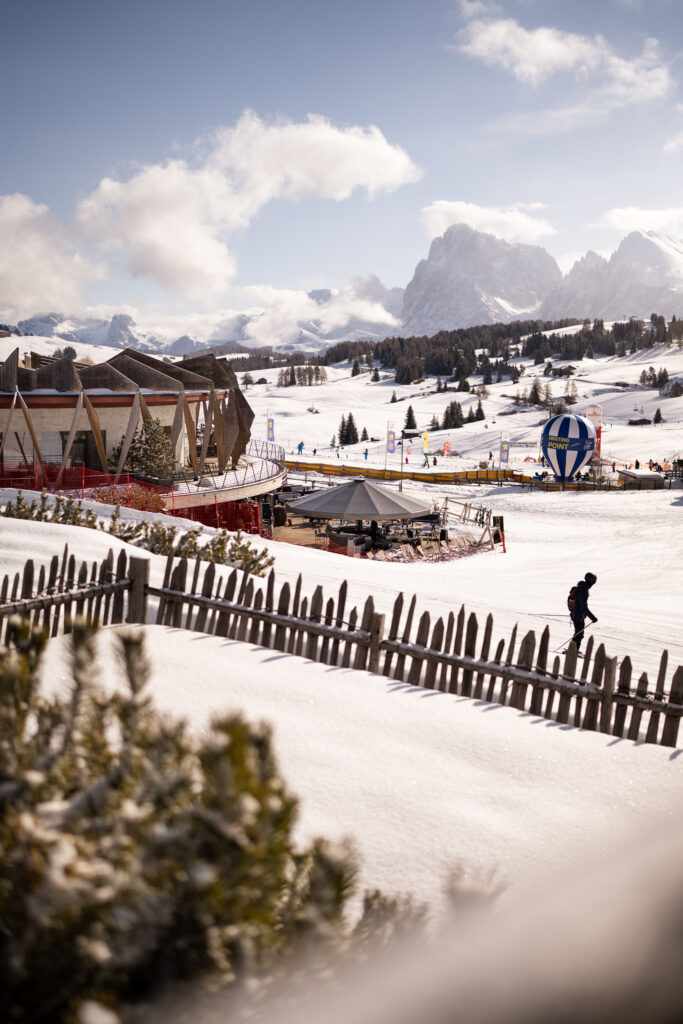 COMO Dolomites exterior in winter