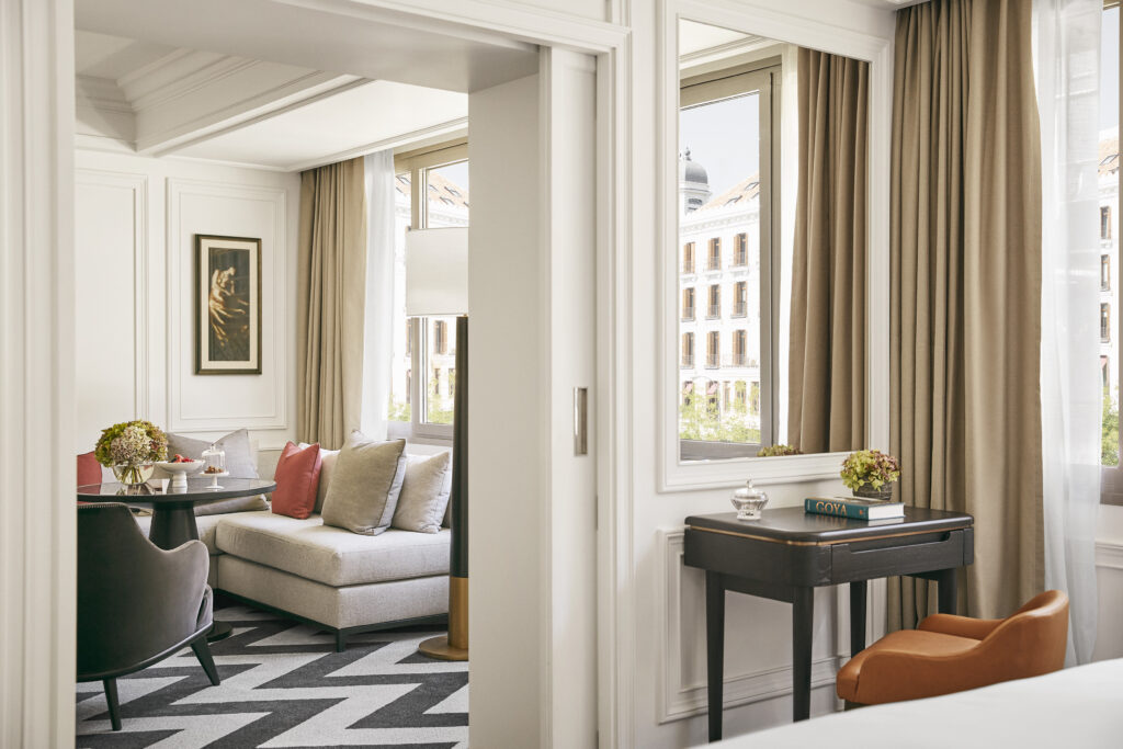 one-bedroom suite interior, Rosewood Villa Magna in Madrid