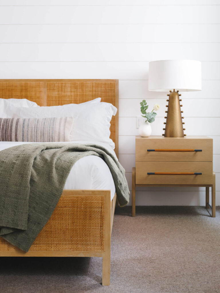 A cozy bedroom at Buckhorn, an Inspirato home for the holidays in Colorado