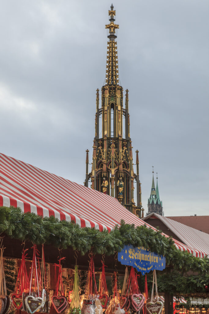 Nuremberg decorated for the holidays